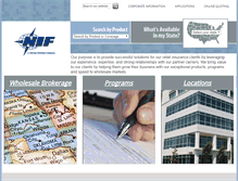 Tablet Screenshot of nifgroup.com